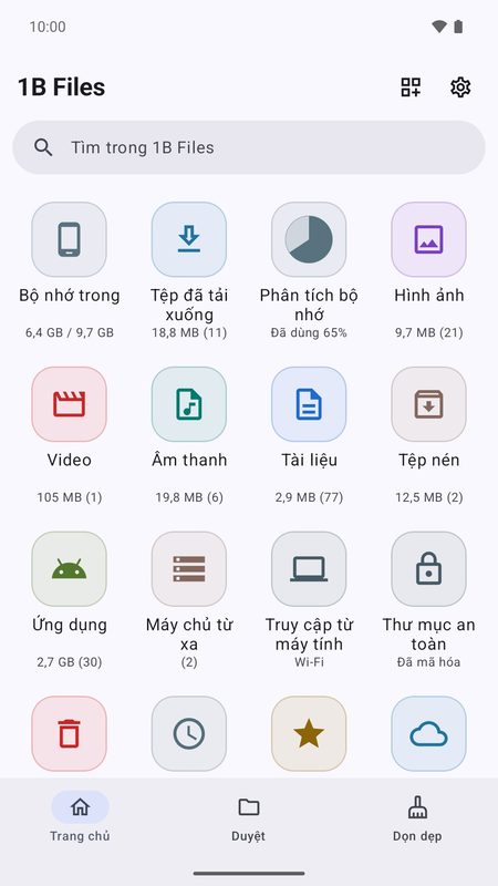 1B Files: Toàn bộ điện thoại trong nháy mắt