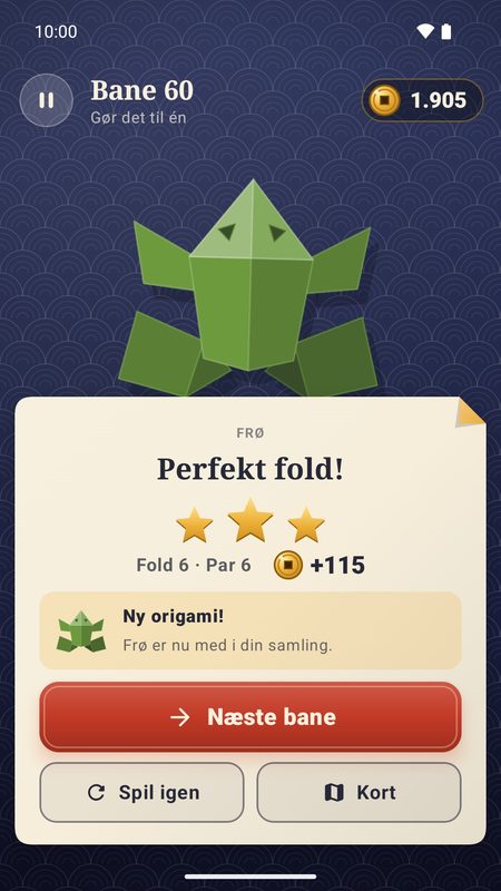 1B Fold: Perfekt foldning
