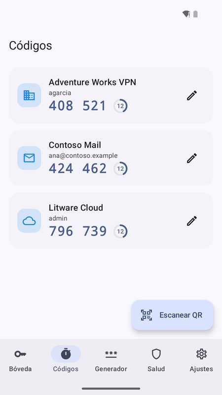 1B Pass: Autenticador integrado