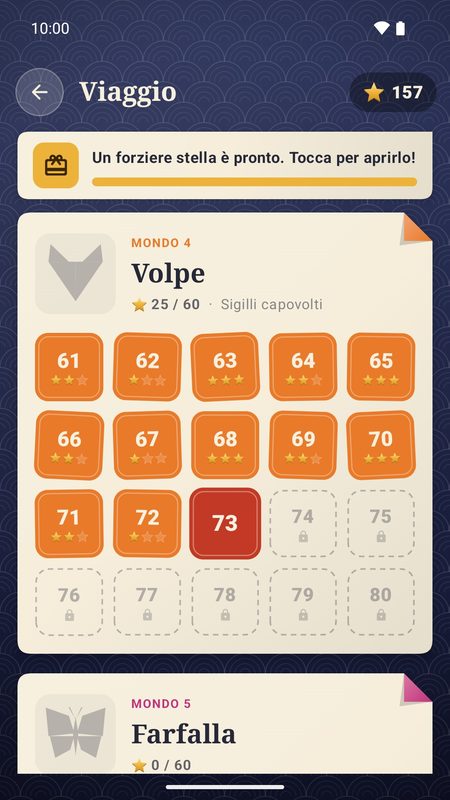1B Fold: Mappa del viaggio