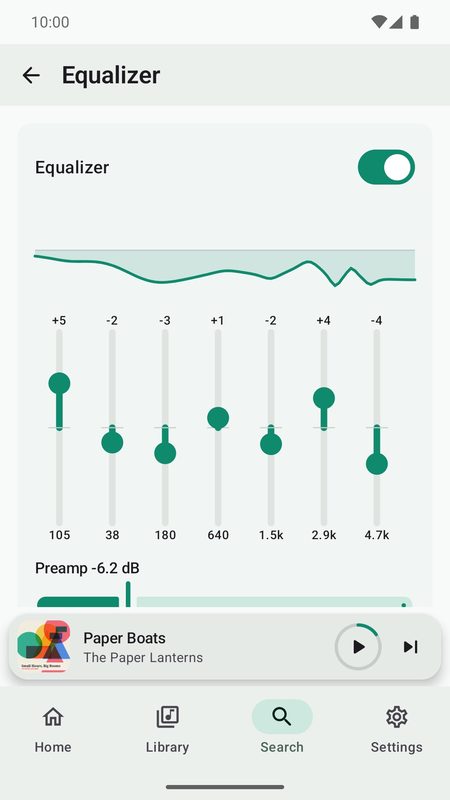 1B Music: Parametric EQ with AutoEQ profiles