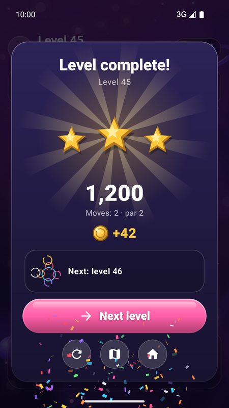 1B Rotate: Three stars, and the next level is ready